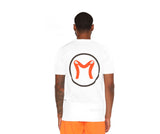 Modisch Cycle Logo Shirt - White w/ Orange & Black